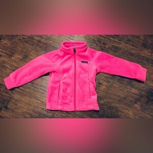 Columbia pink fleece 3T